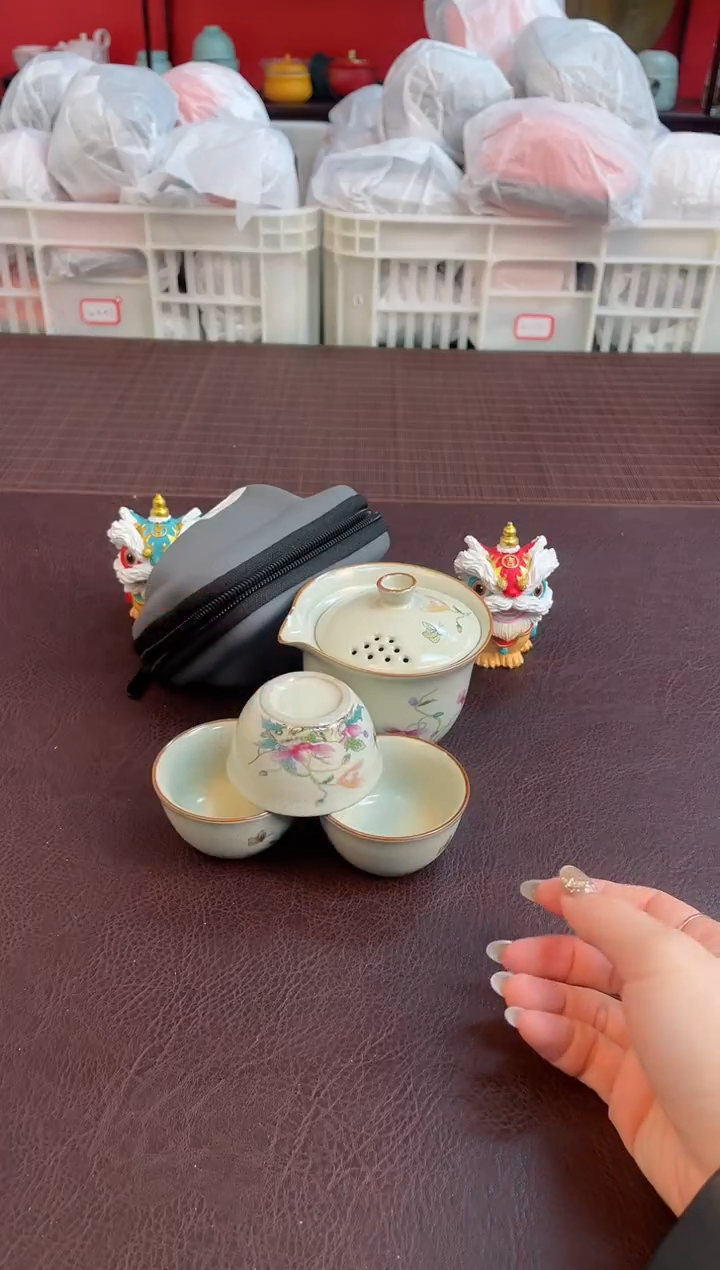 【闪购商品】瓷片【沉鱼茶器】清货底价 库存单一