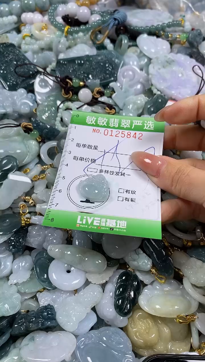 【闪购商品】翡翠颈饰未镶嵌闪购0125842