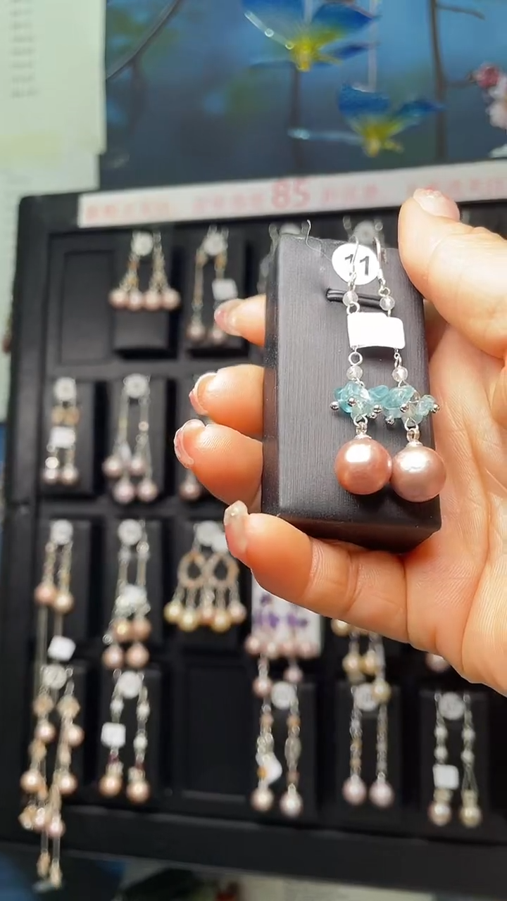 未镶嵌耳饰淡水珍珠麻****！ 麻辣烫麻辣烫麻辣烫