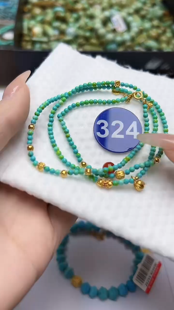 玛瑙/玉髓手串未镶嵌324随机发