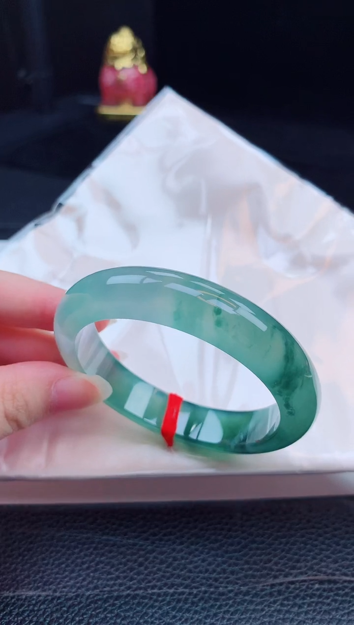 翡翠手镯未镶嵌缅甸天然翡翠A货手镯