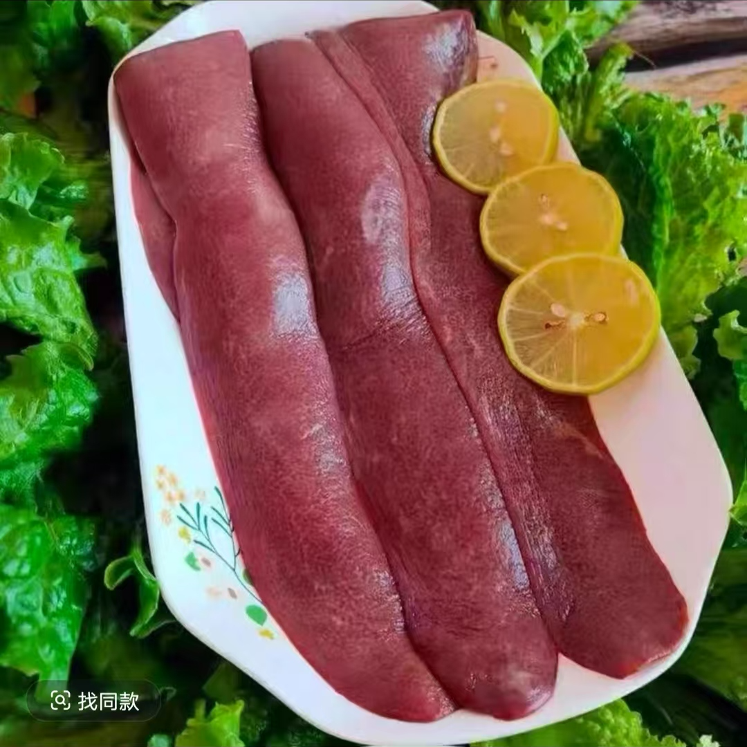 生的猪沙肝  猪连T  东北本地笨猪