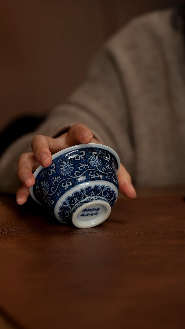 【闪购商品】瓷片景德镇斌芬陶瓷/快雪时晴