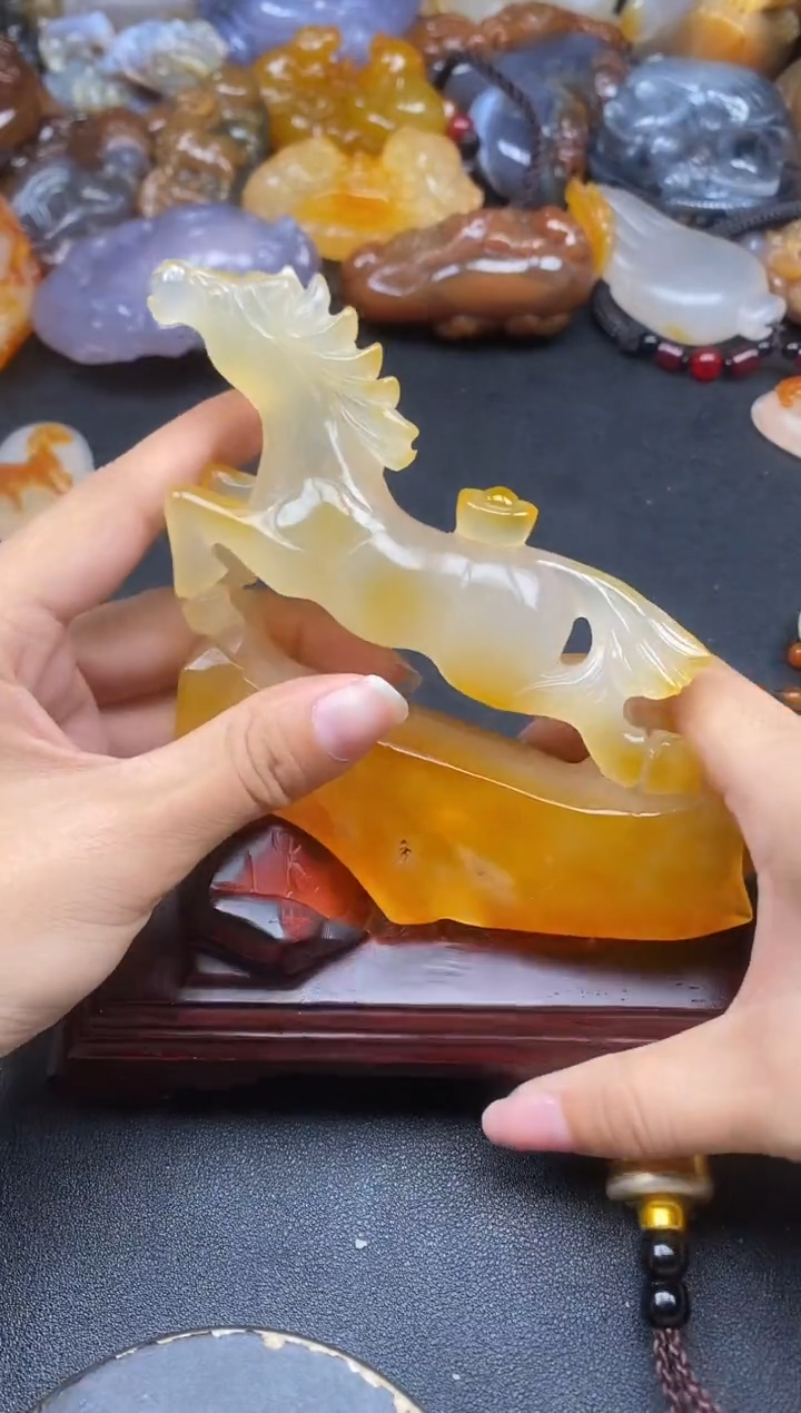 未镶嵌1玛瑙/玉髓紫****吸ll