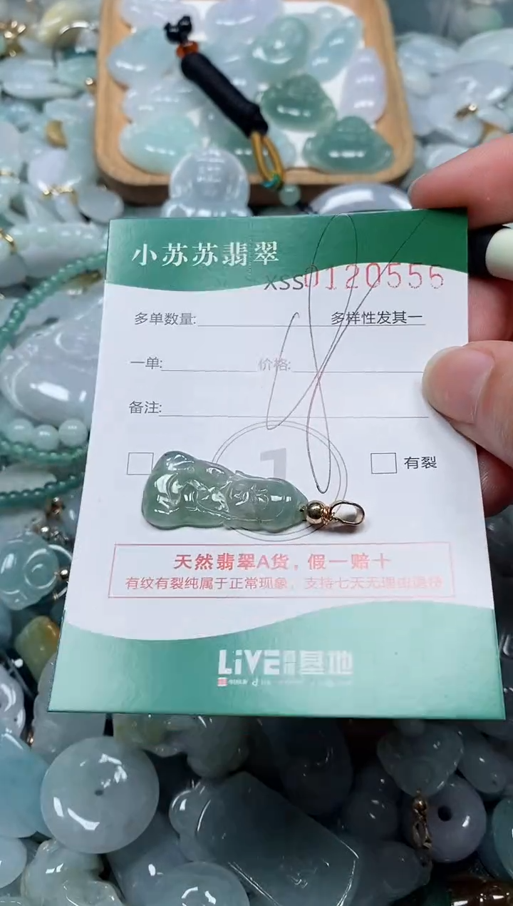 【闪购商品】翡翠颈饰未镶嵌闪购商品0120556