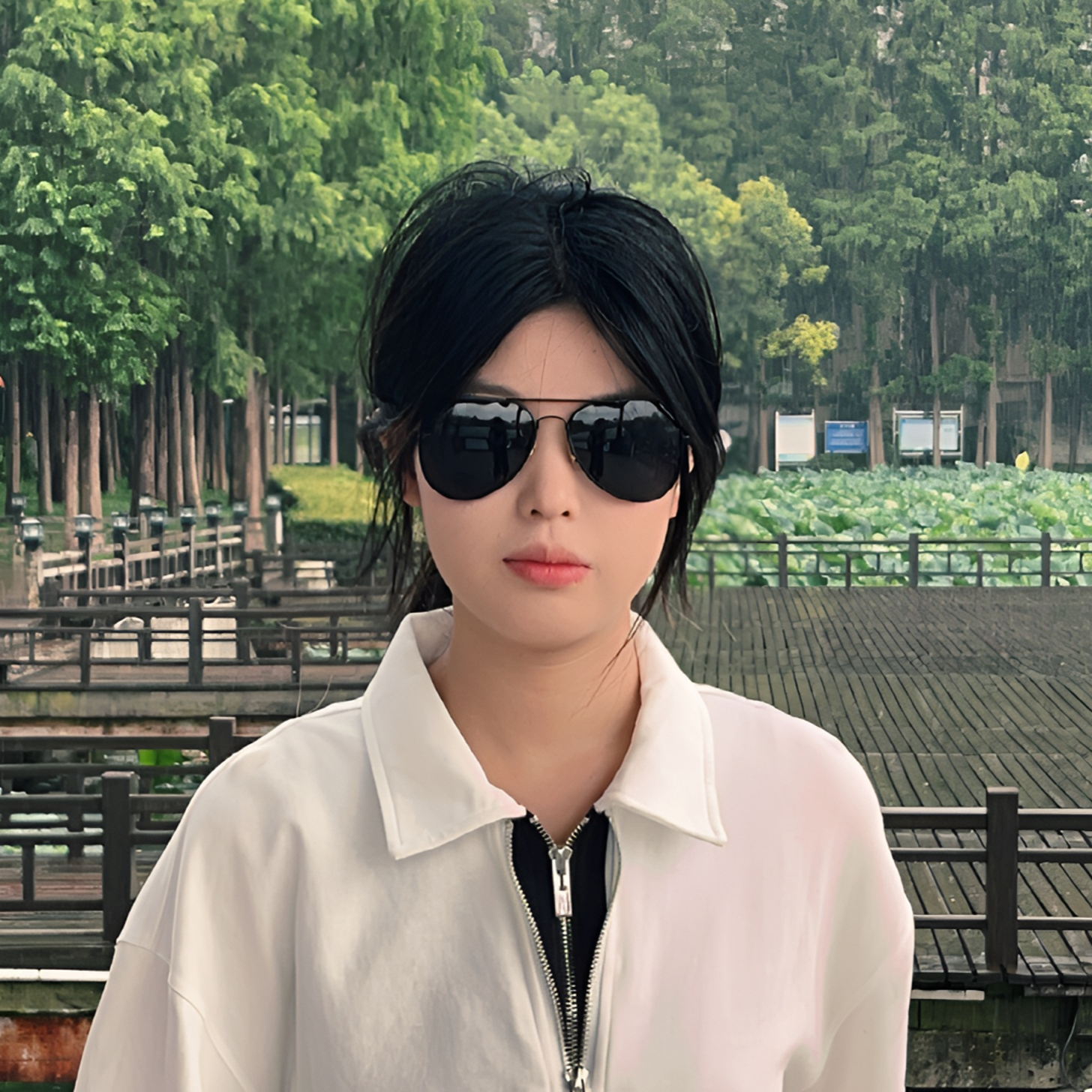 经典飞行员款偏光太阳镜开车钓鱼拍照打卡防紫外线