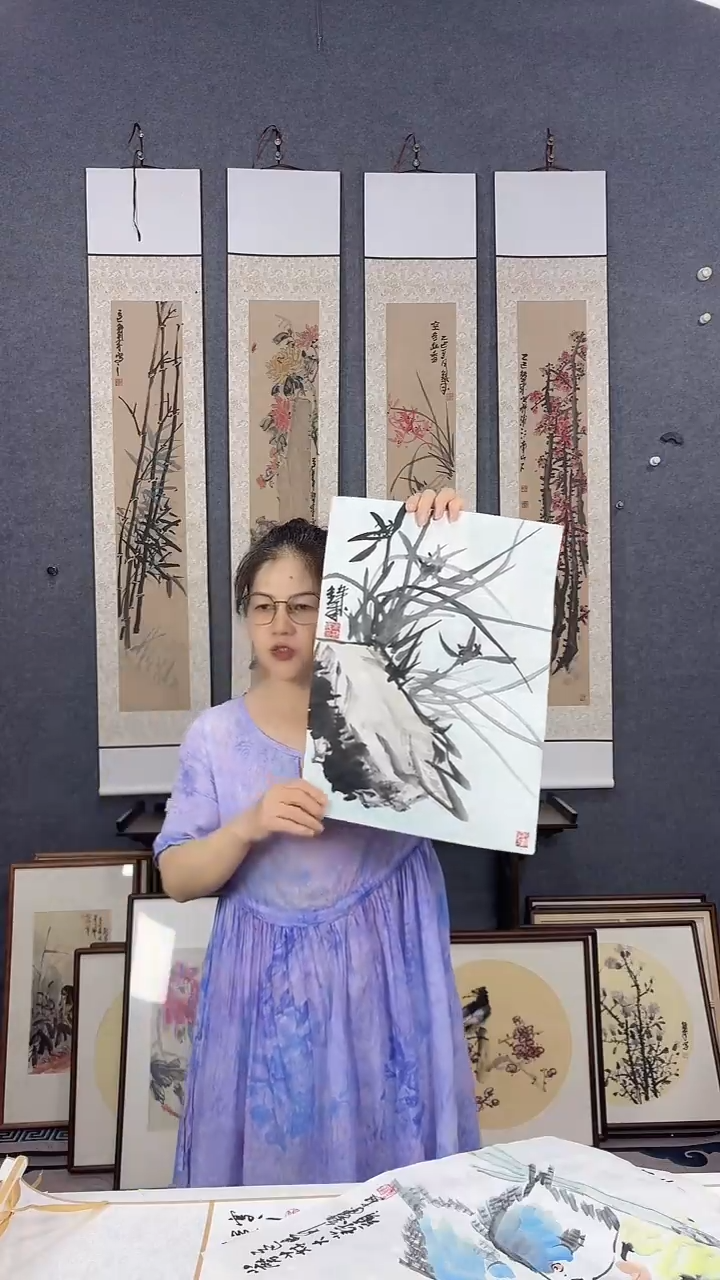 国画42*32吴铁成作品