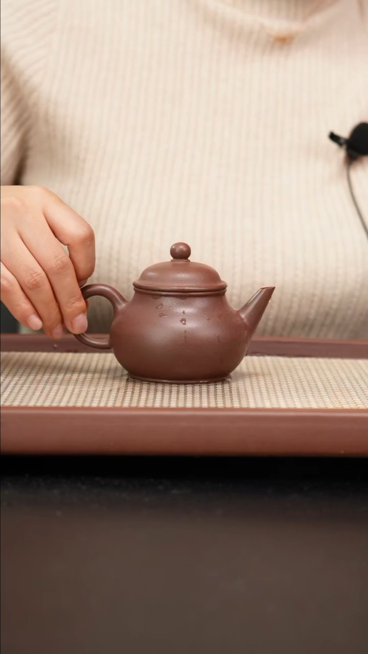 【闪购商品】紫砂茶壶底曹清芭乐水平160