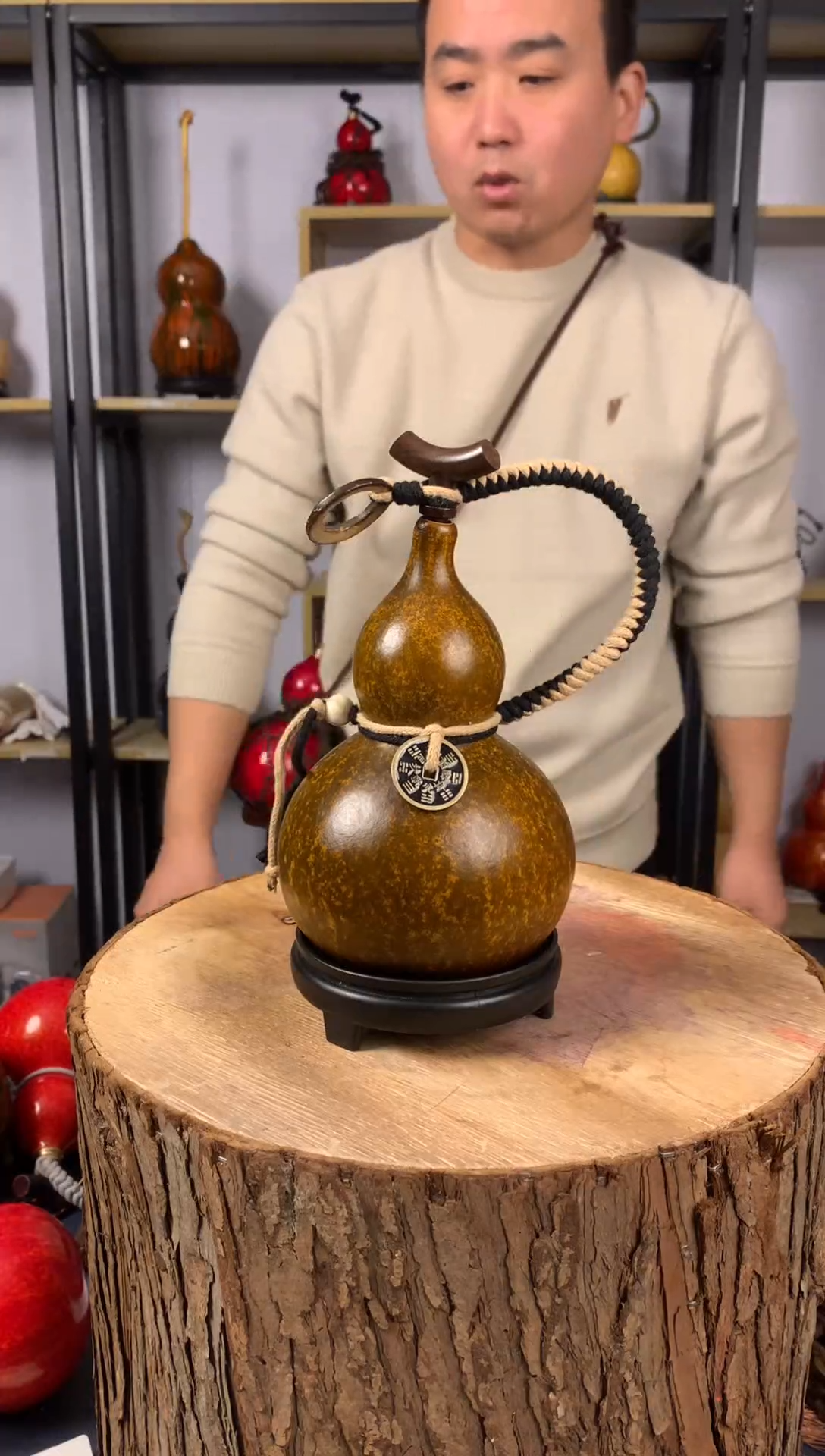 天然大漆酒葫芦一物一拍