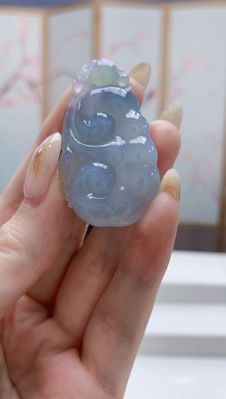 未镶嵌定制翡翠5145jw-毛货挂件147