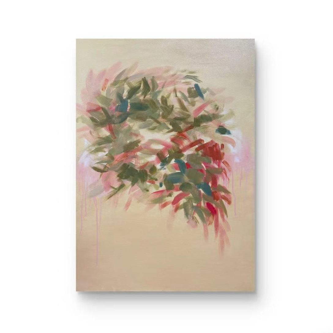 【花影】孤品 “60*80” No.111 纯手绘挂画