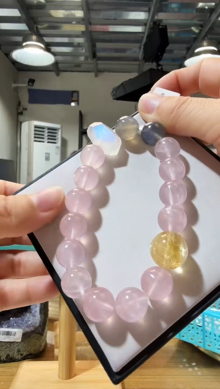 未镶嵌手链水晶优0512 约12mm