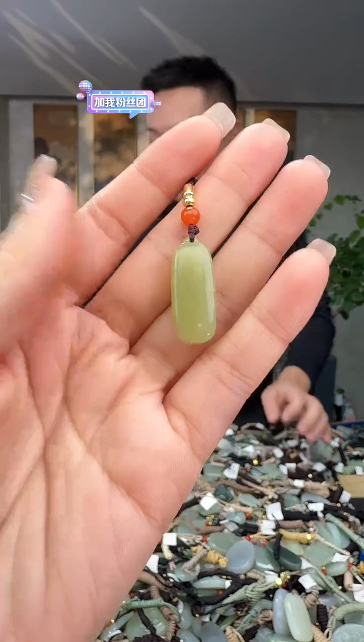 颈饰未镶嵌和田玉拍一发一多样性发货