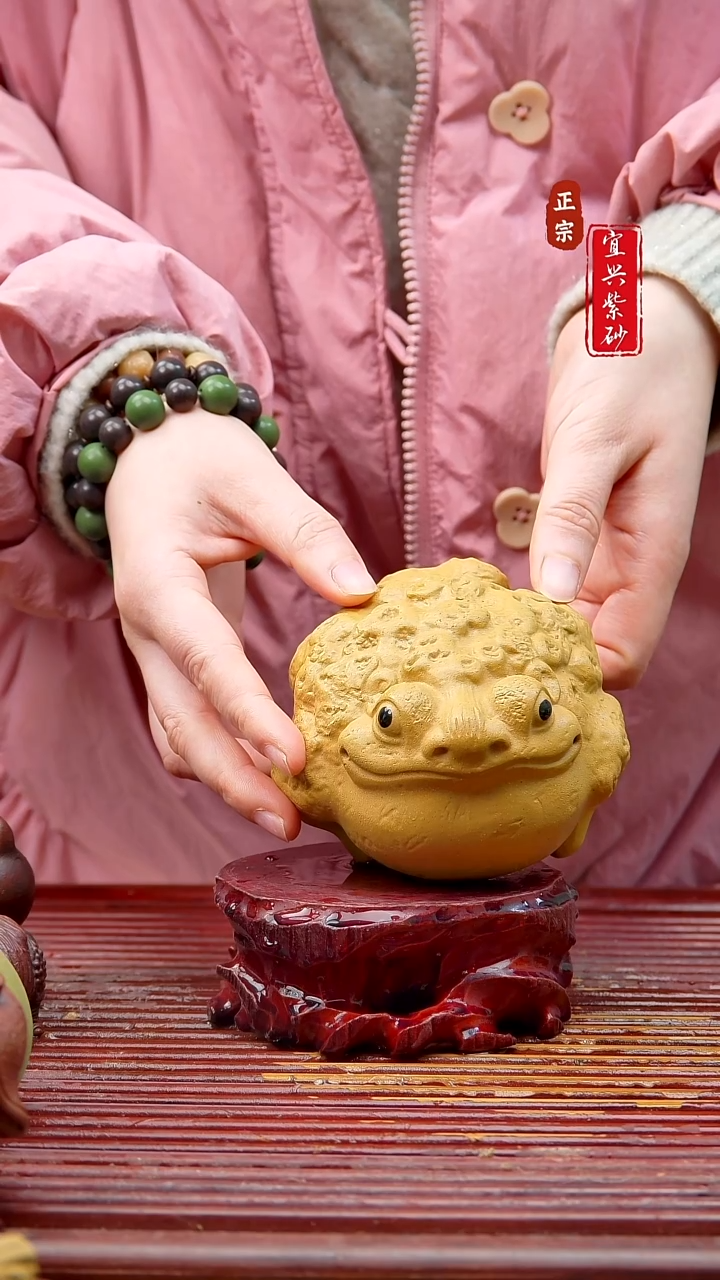 紫砂茶宠宜兴紫砂摆件