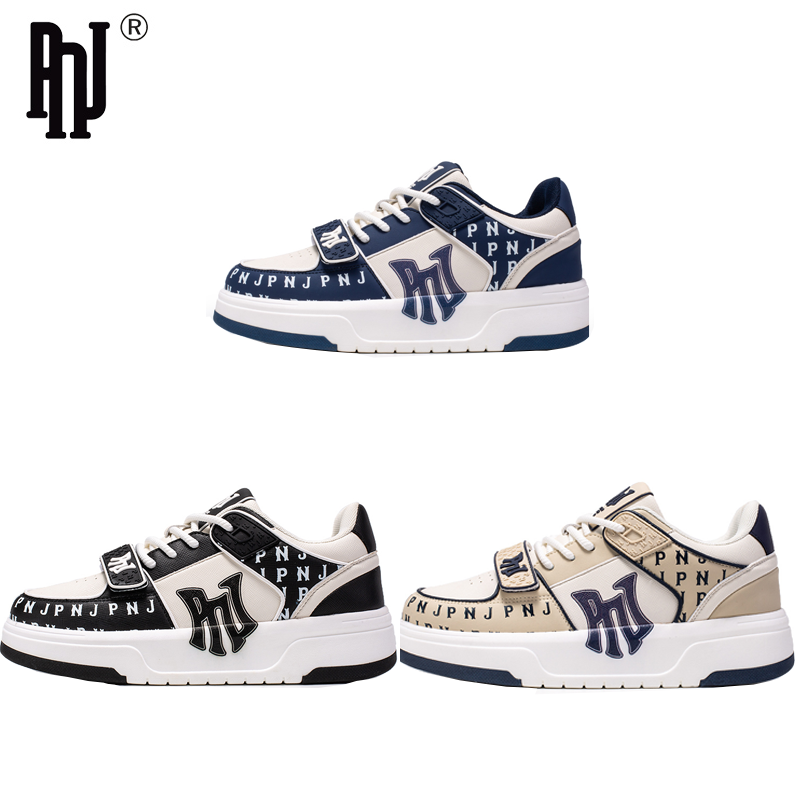 美国棒球协会品牌PNJ时尚潮流百搭男女同款爆米花运动鞋