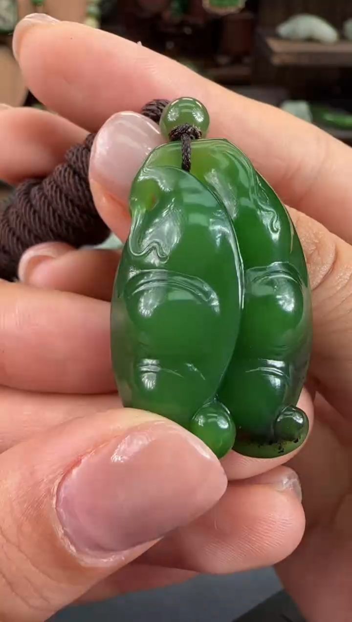 【闪购商品】和田玉吊坠未镶嵌1