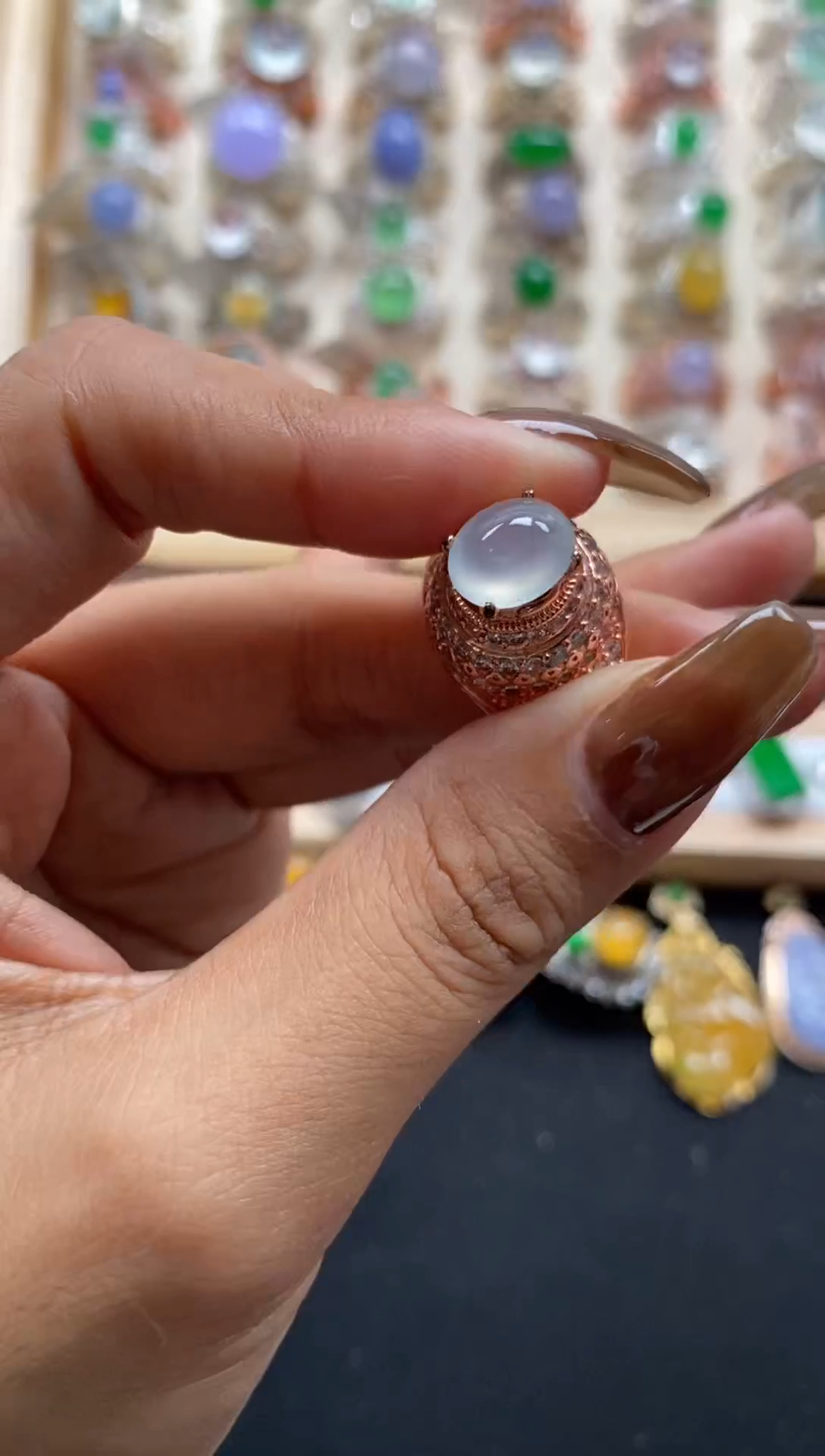 未镶嵌戒指翡翠缅甸天然a货翡翠