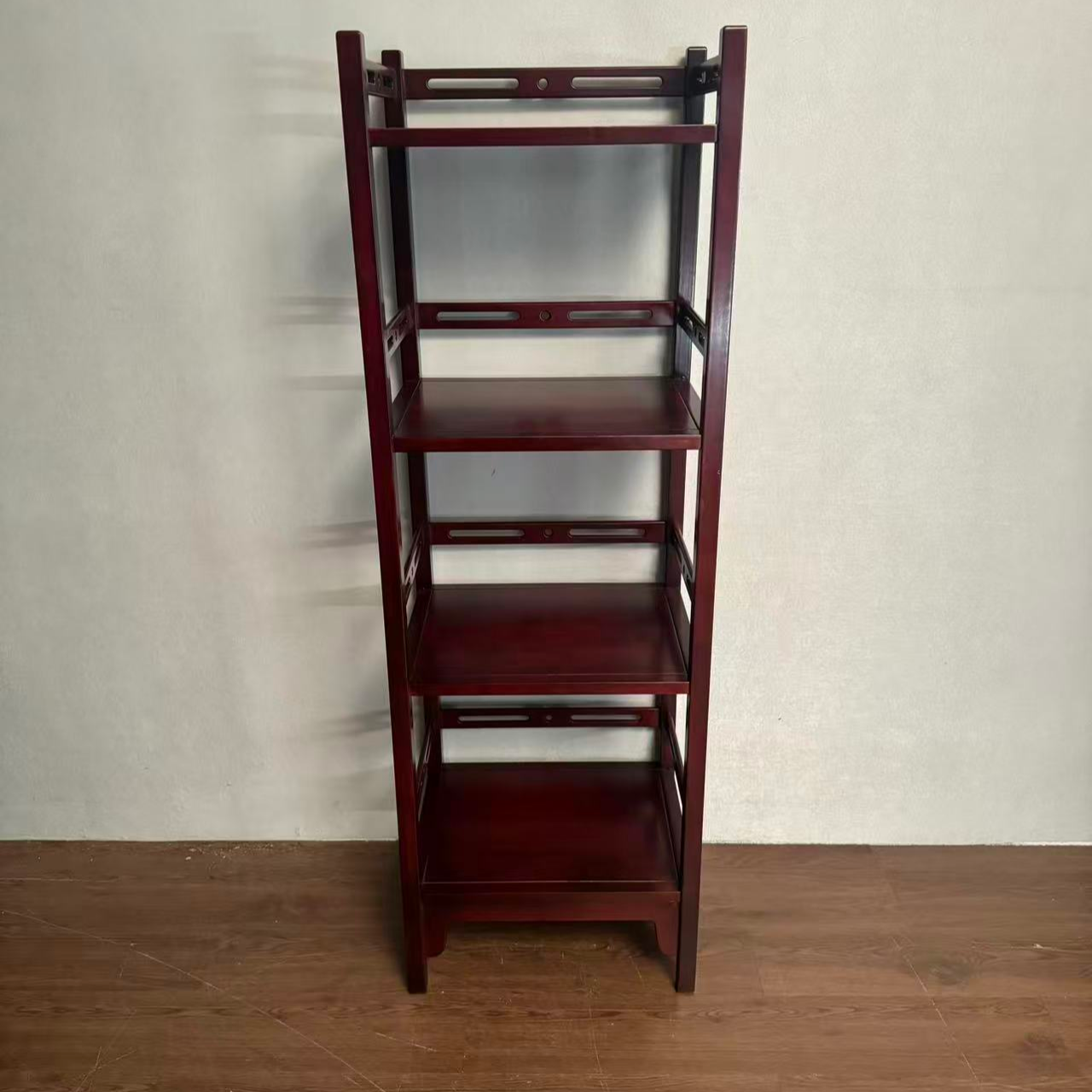 【老班长推荐】140四层置物架中式储物柜多宝格实木原木榫卯整发