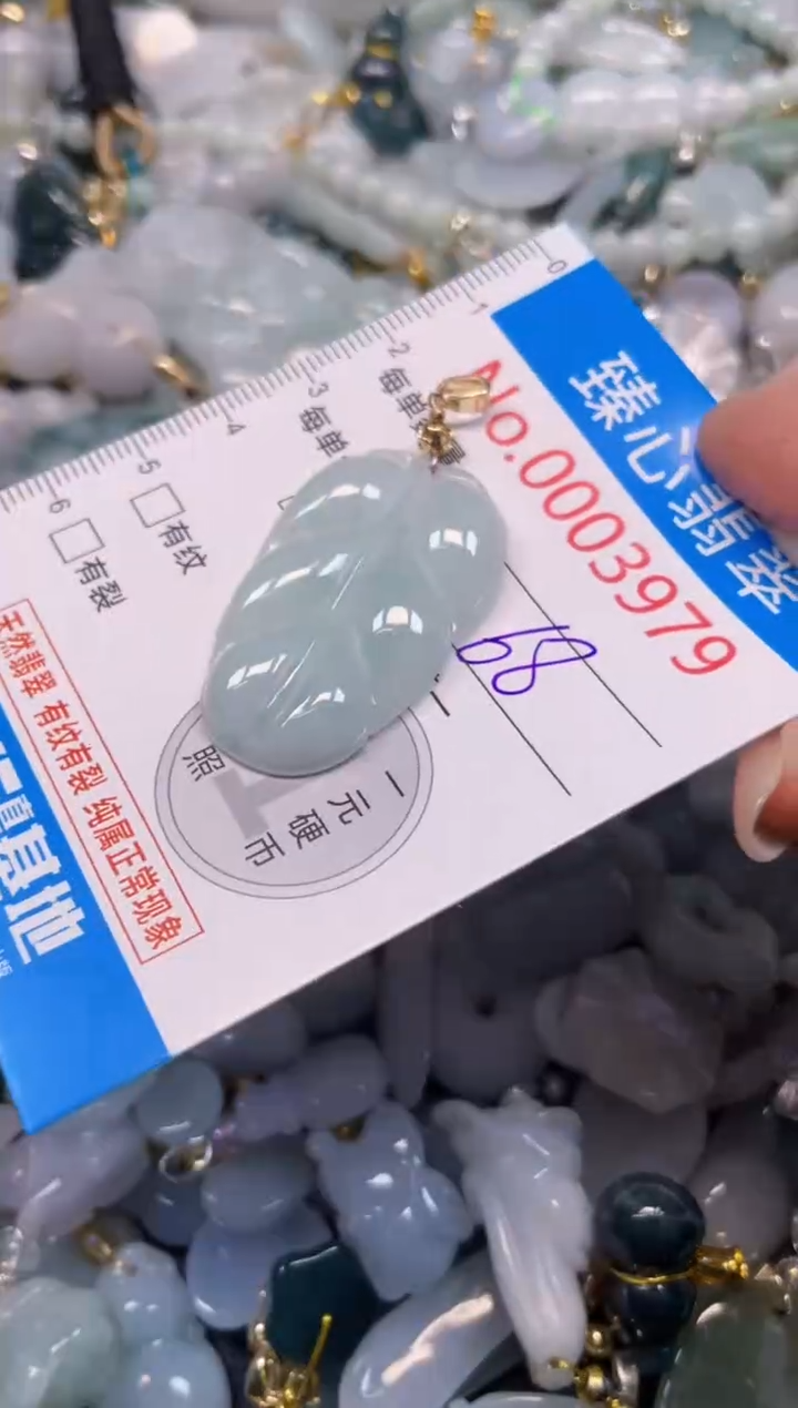 颈饰未镶嵌翡翠3979