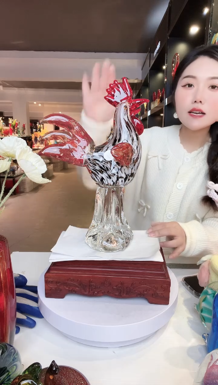 【闪购商品】茶盏琉璃摆件家居摆件