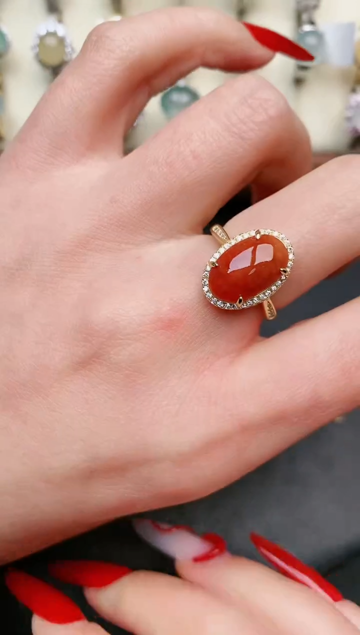 【闪购商品】翡翠戒指银S925镶嵌.....