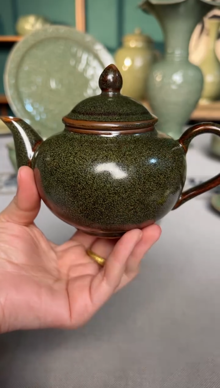 【闪购商品】其他耀州窑茶叶末釉寿春壶