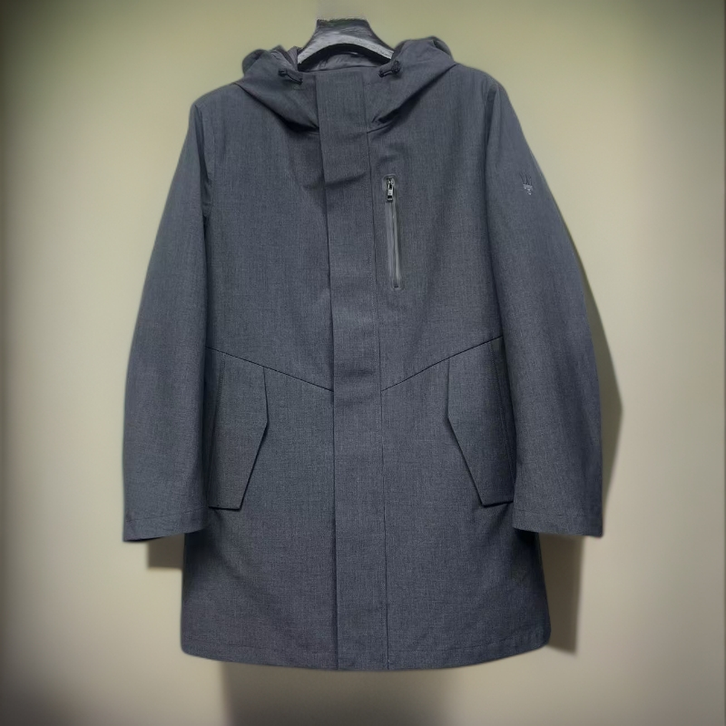 YR25B2443 玛莎欧货轻奢高级灰男士大衣