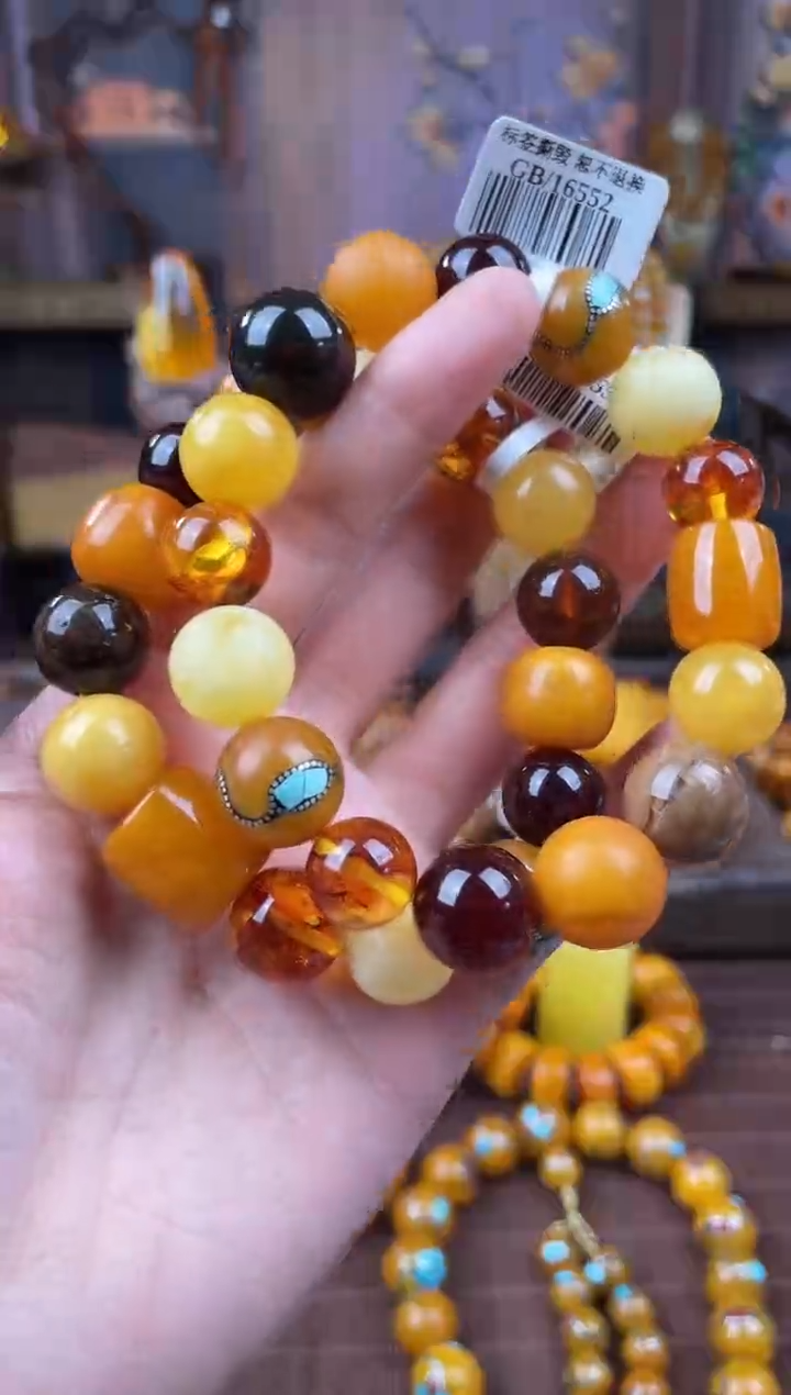 裸石琥珀未镶嵌多样性发货1，假一赔4（微瑕