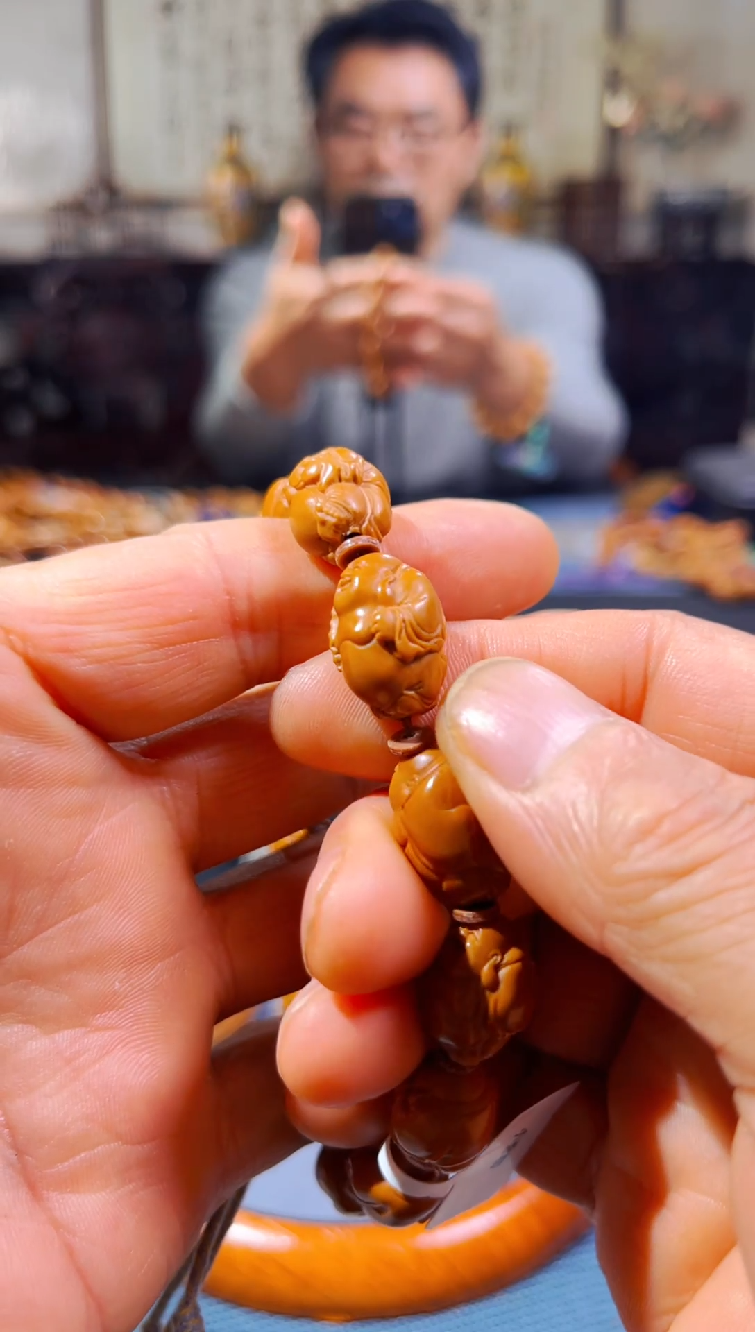 把件橄榄核小弥勒