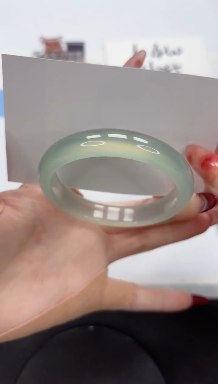 【闪购商品】石英质玉手镯未镶嵌A146-55.5