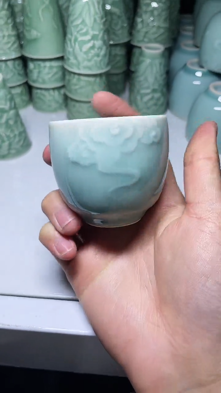 【闪购商品】特价 微瑕 慧仙青瓷