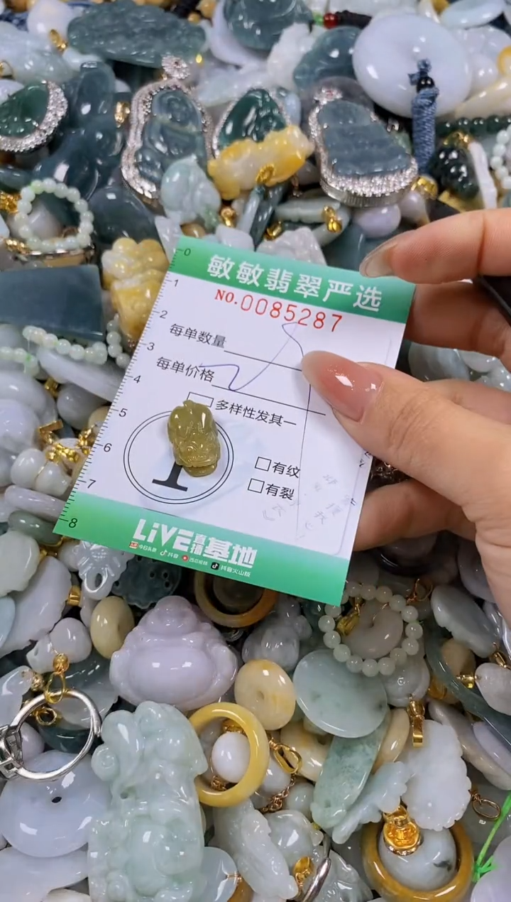 【闪购商品】翡翠颈饰未镶嵌闪购商品0085287