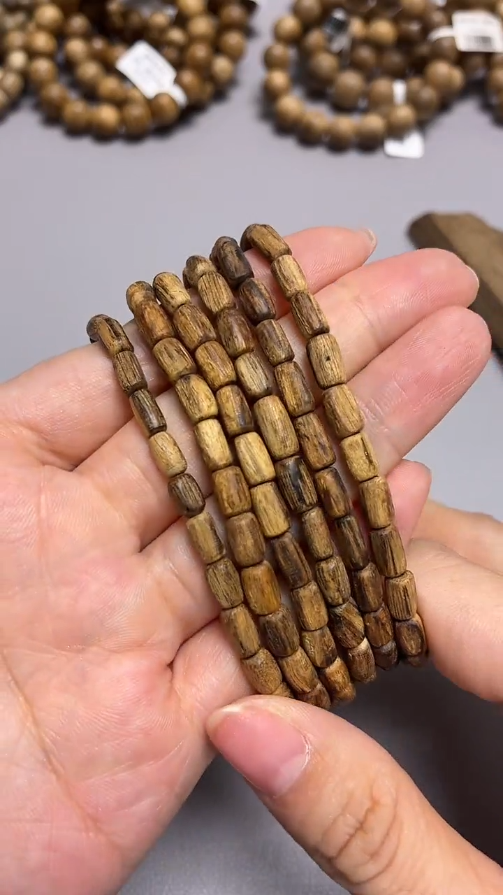 沉香手串斯里兰卡红土沉随型单圈多样性发其一
