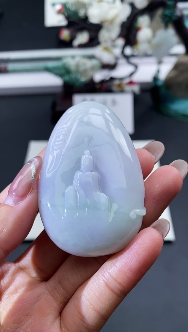 【闪购商品】翡翠颈饰未镶嵌天然缅甸翡翠A货