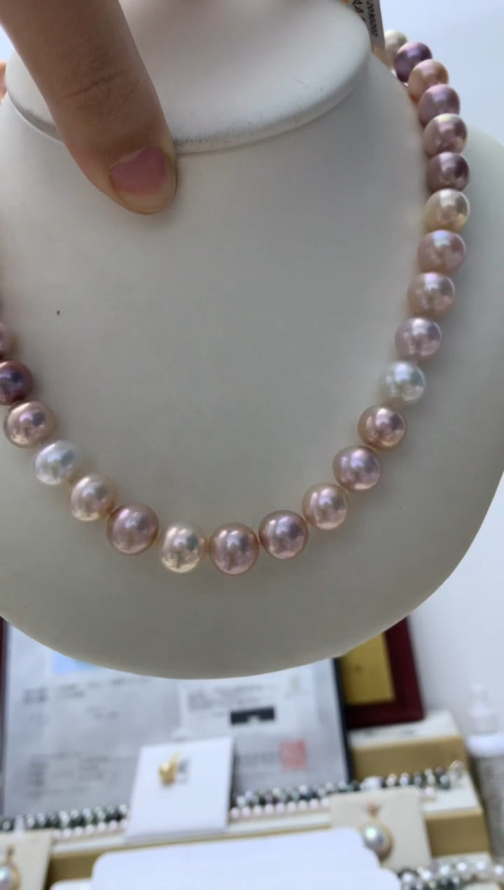 项链未镶嵌淡水珍珠w73 