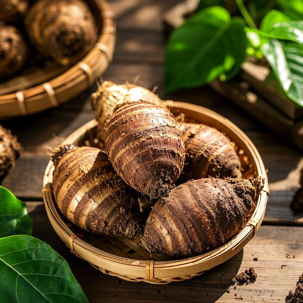 云南牛奶芋头农家自种新鲜现挖现发粉糯包邮J