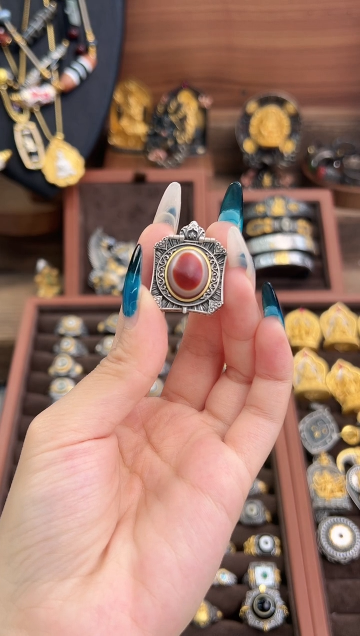 无吊坠925银度母吊坠