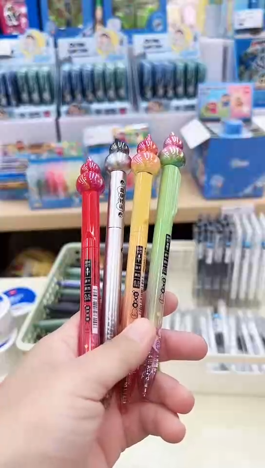 鱼****酥得力SA708扭扭中性笔0.5(黑色)速干ST尖头(4支)