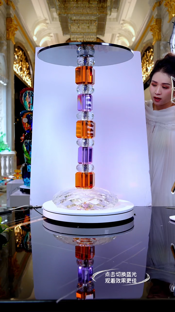摆件琉璃LF0154艺术边几