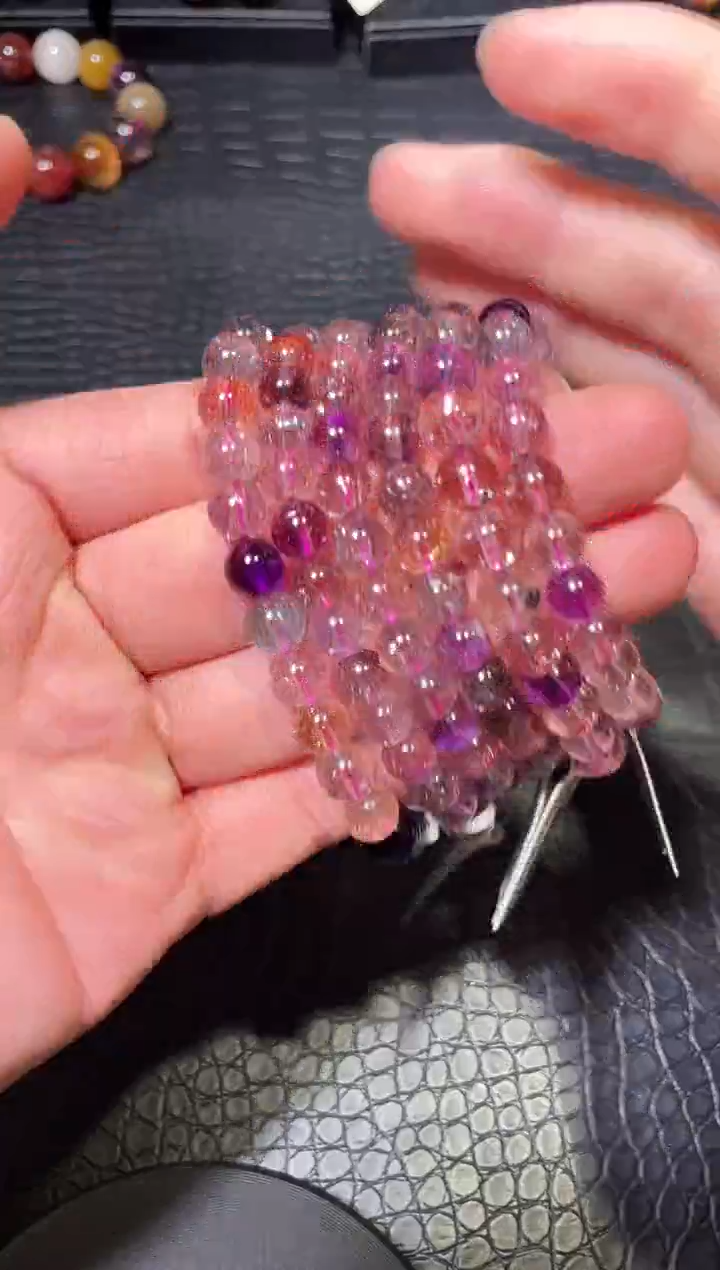 【闪购商品】水晶手链未镶嵌单圈超七A7（多样性发其一）