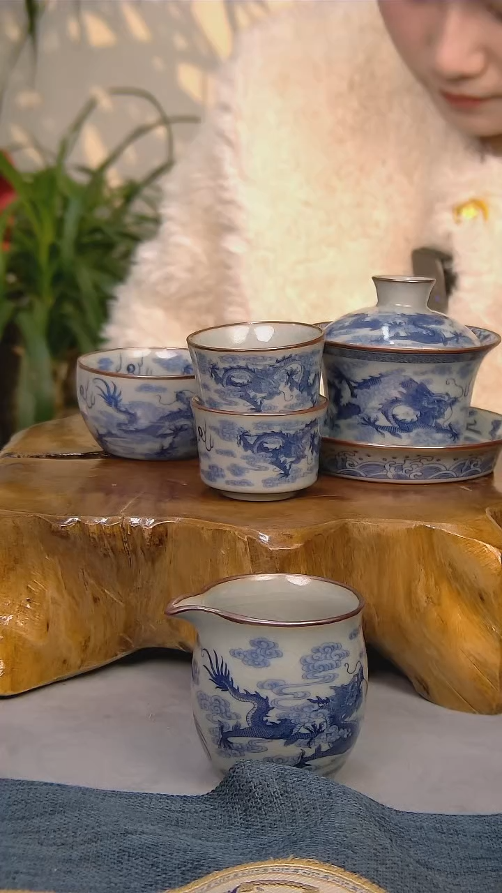 【闪购商品】 简装家用款5件套 陶瓷家用茶具系列