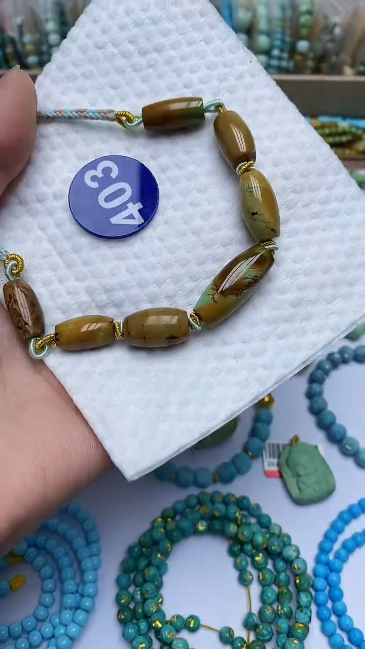 【闪购商品】绿松石项链未镶嵌403