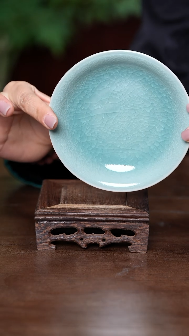 【闪购商品】L·宝丰宋官窑汝瓷杯垫