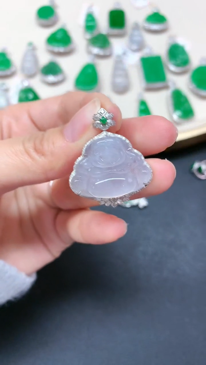 【闪购商品】翡翠吊坠(不含链)未镶嵌A65|5500