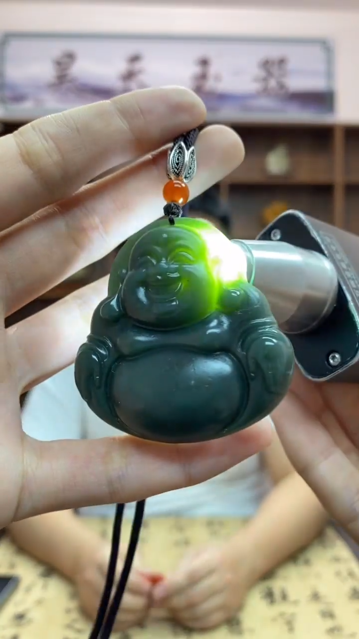 【闪购商品】和田玉颈饰未镶嵌佛公吊坠