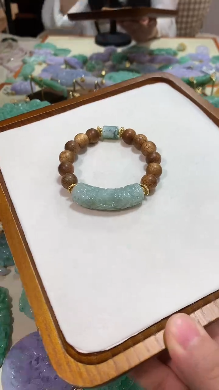 未镶嵌手链翡翠手牌