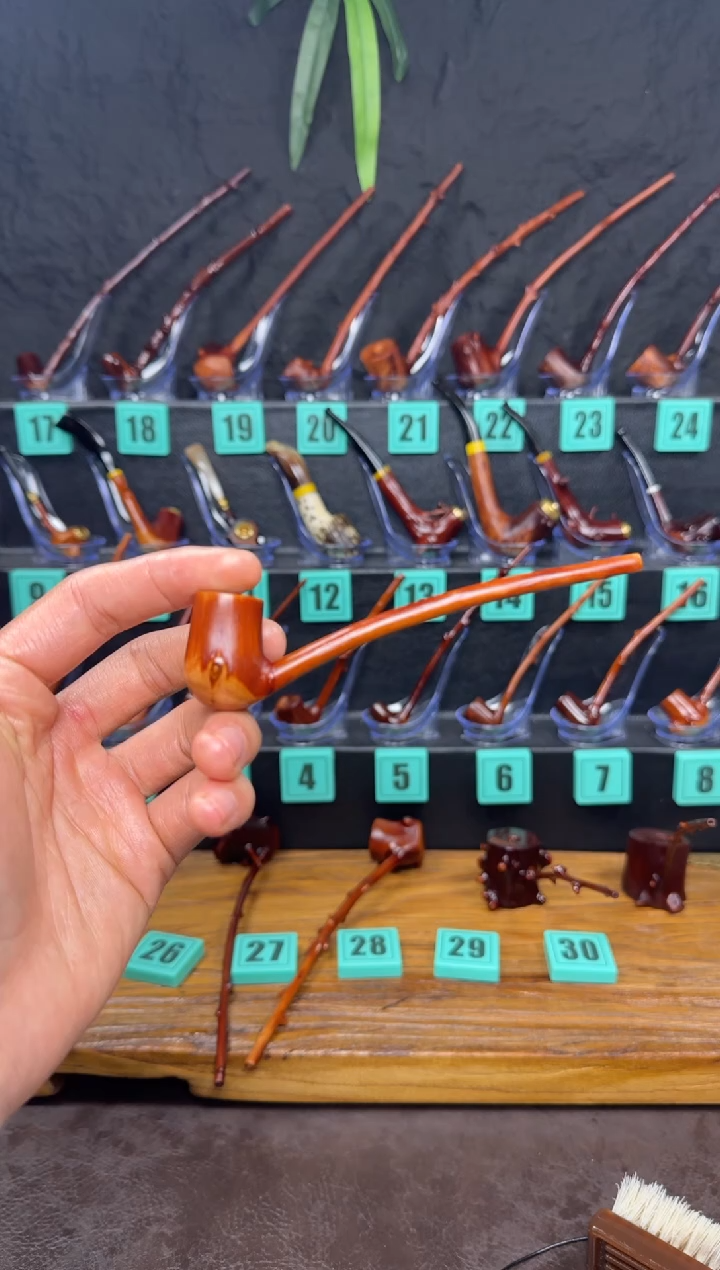 一物一图檬子木手工香烟嘴