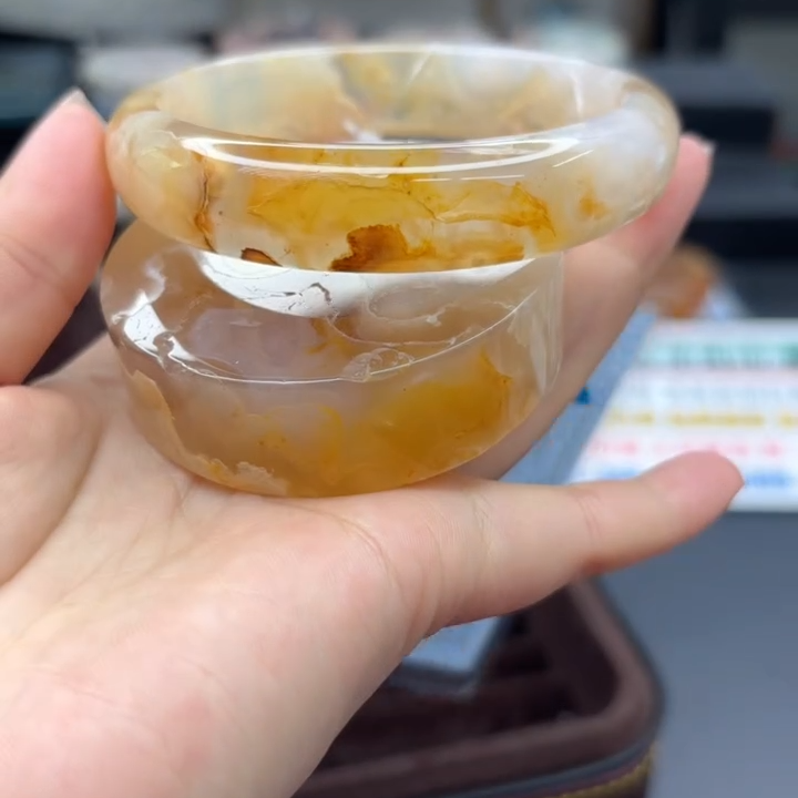 非金属布艺手镯 非金属手镯 琦丽雅樱花手镯63  C180