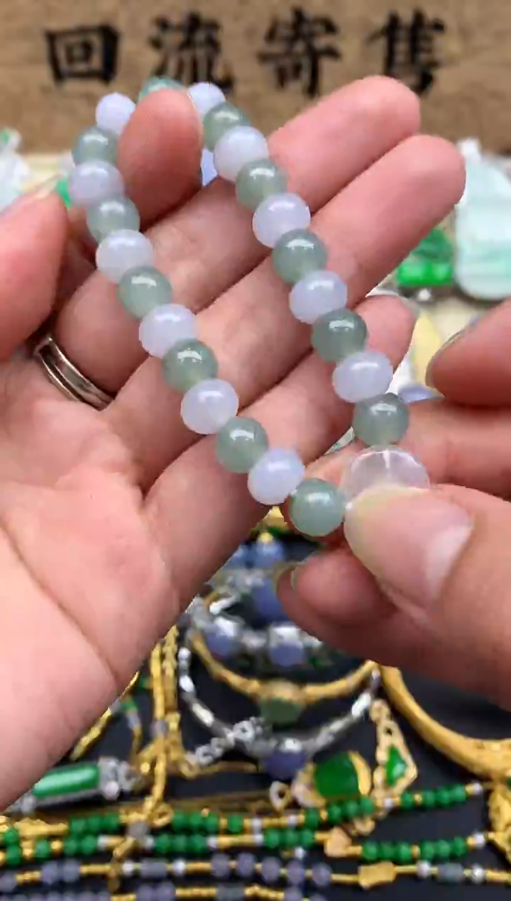 【闪购商品】翡翠手串未镶嵌64-中国好珍宝