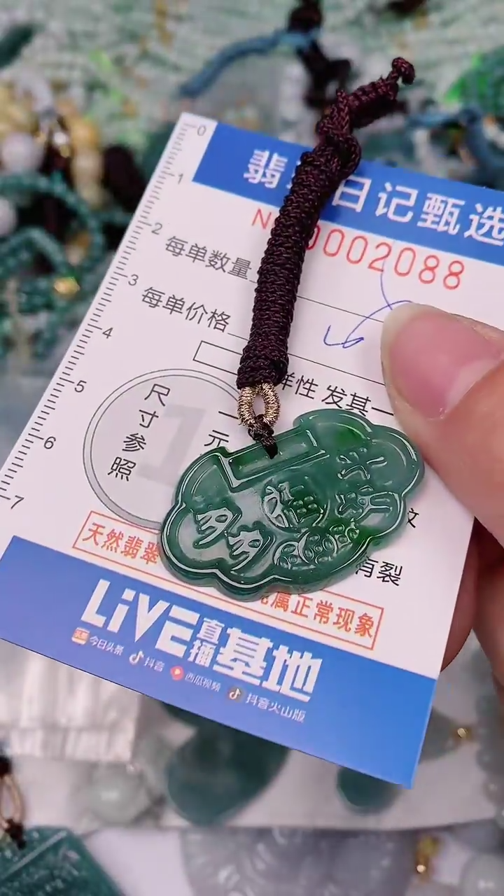 【闪购商品】翡翠颈饰未镶嵌00002088